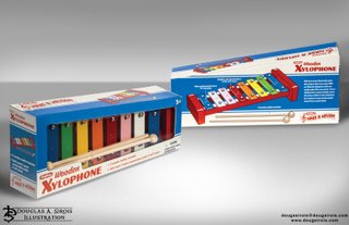 Xylophone Package Design & Illustration
