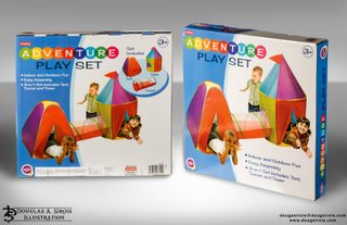 Tent Package Design & Illustration