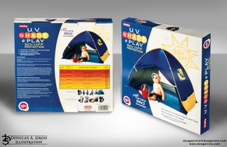 Tent Package Design & Illustration